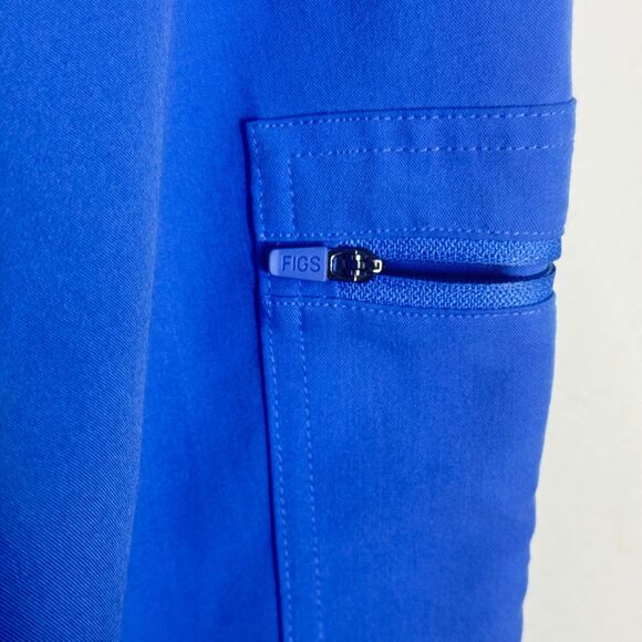 FIGS Zamora Navy Blue Scrub Pants Joggers Size Women's S - Picture 6 of 6